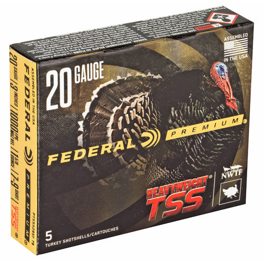 Federal Heavyweight TSS 20 Gauge Shotshells * 1 5/8 oz #7 and #9 for Long-Range Precision