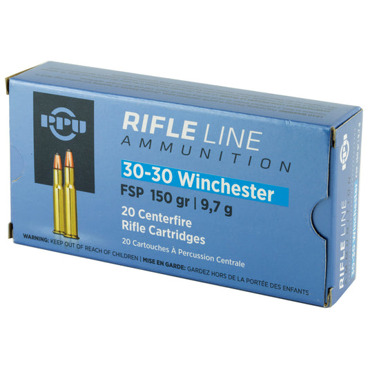 Prvi Partizan PPU 30-30 Winchester Rifle Ammunition, 150-Grain Flat Soft Point * 20 Rds Per Box