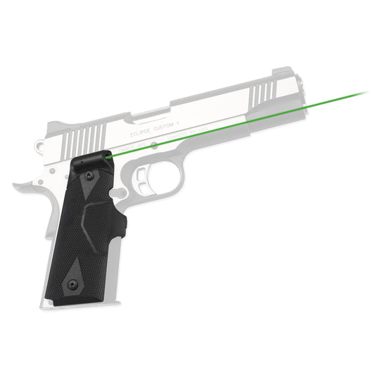 Crimson Trace Lasergrips LG-401G for 1911 Pistols with Green Laser Technology