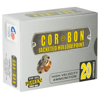 Corbon Ammo 10mm 165 Grain JHP Self Defense Ammunition - Reliable Hollow Point Performance