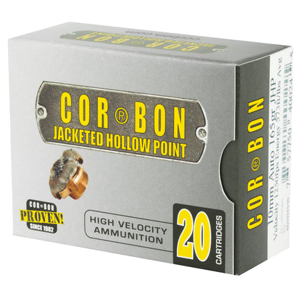 Corbon Ammo 10mm 165 Grain JHP Self Defense Ammunition - Reliable Hollow Point Performance