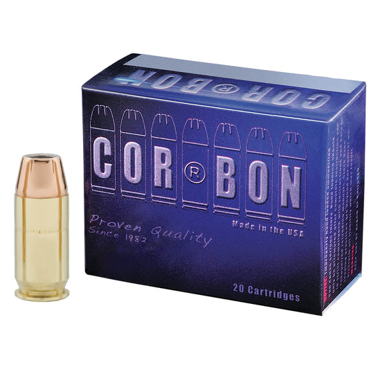 Corbon Ammo 45 ACP +P 165-Grain JHP Self Defense Ammunition (20 Rounds per Box)