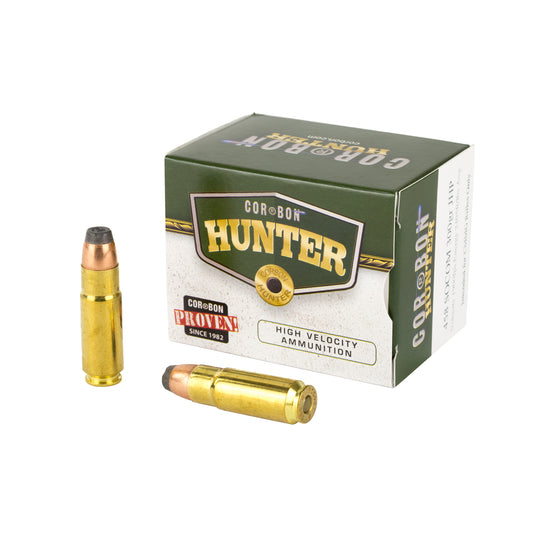Corbon Ammo 458 SOCOM 300-Grain Jacketed Hollow Point Self-Defense Ammunition (20 Rounds per Box)