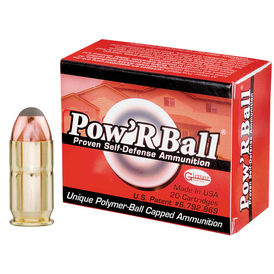 Corbon Ammo Pow'rBall 45 ACP +P 165-Grain Polymer Tip Ammunition (20 Rounds / Box, 500 Rounds / Case)