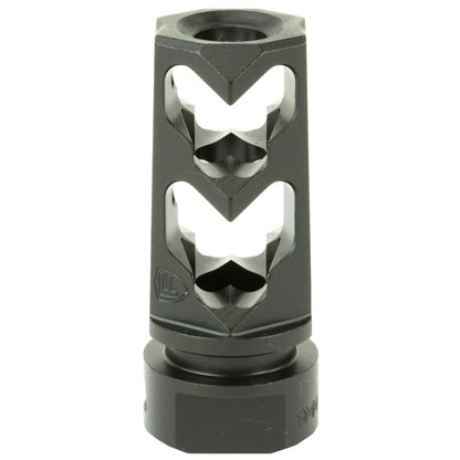 Fortis Manufacturing Inc. 9mm Muzzle Brake - Black, Part Number 9MM-MB-BLK-28