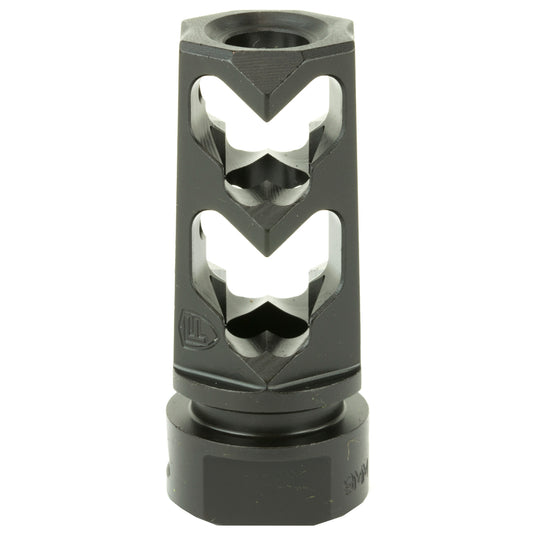 Fortis Manufacturing Inc. 9mm Muzzle Brake - Black, Part Number 9MM-MB-BLK-28