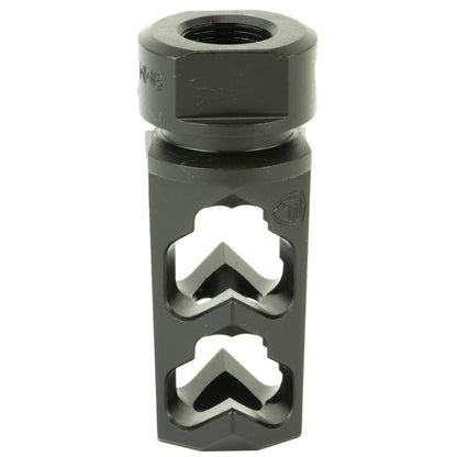 Fortis Manufacturing Inc. 9mm Muzzle Brake - Black, Part Number 9MM-MB-BLK-28