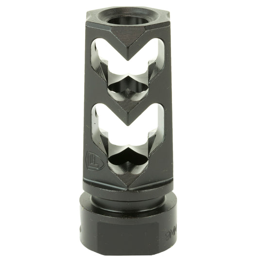 Fortis Manufacturing Inc. 9mm Muzzle Brake - Black, Part Number 9MM-MB-BLK-36