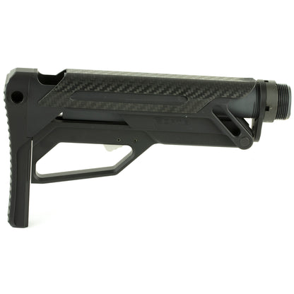 Fortis Manufacturing LA Stock with Buffer Tube Bundle Kit * Black Aluminum Collapsible AR-15 Stock