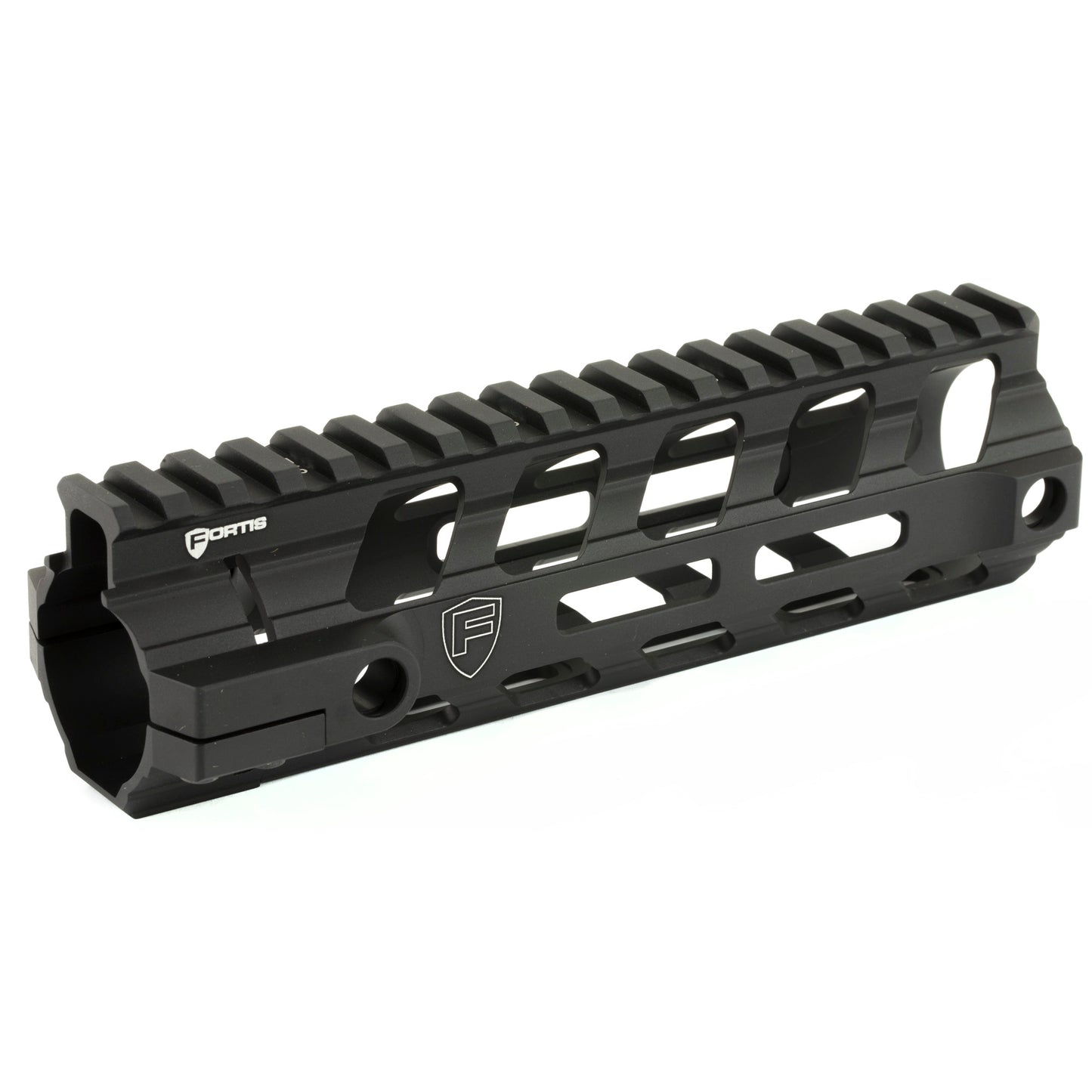 Fortis Manufacturing Rev II Free-Floating AR-15 Handguard with M-LOK Slots, 6.7 inches, Black