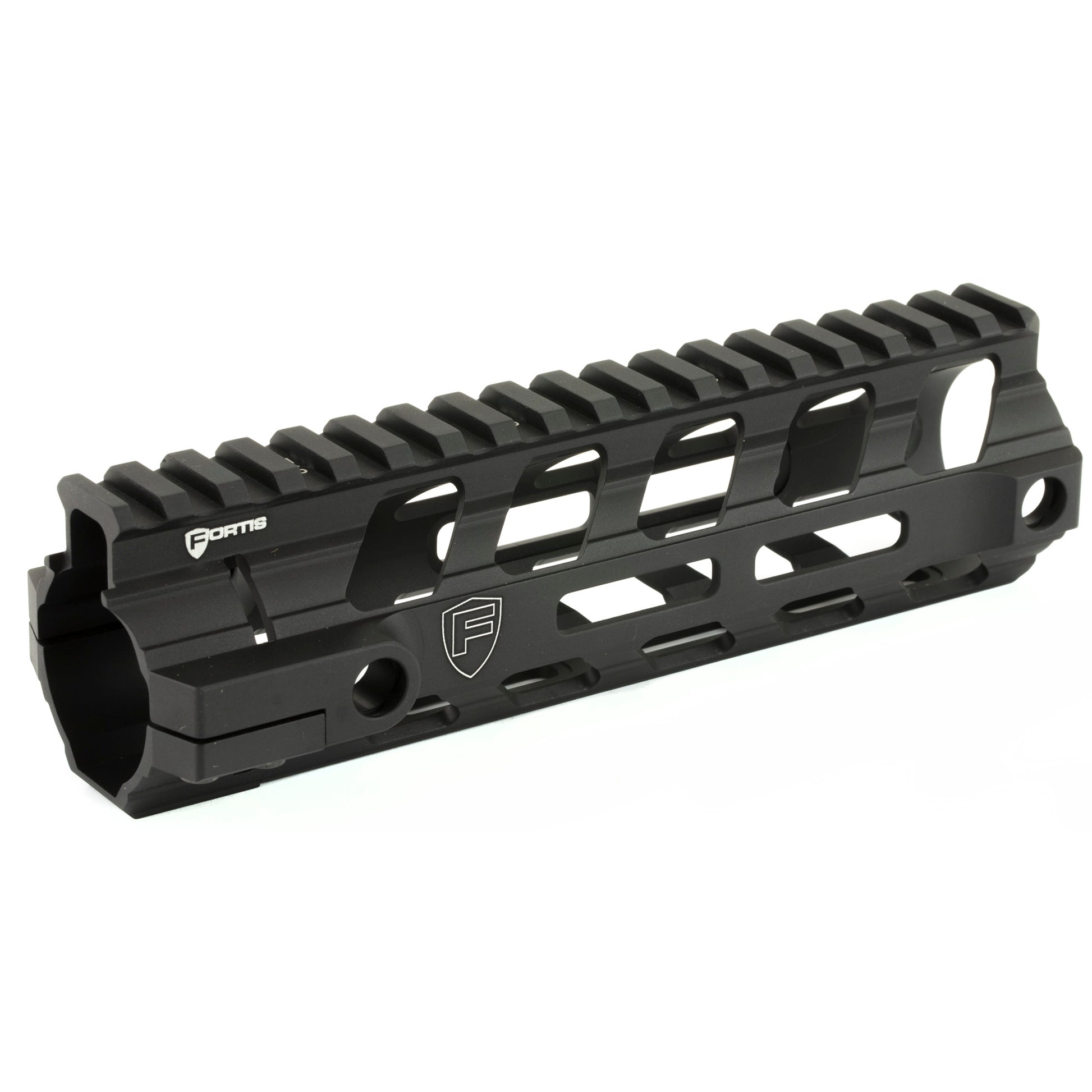 Fortis Manufacturing Rev II Free-Floating AR-15 Handguard with M-LOK Slots, 6.7 inches, Black