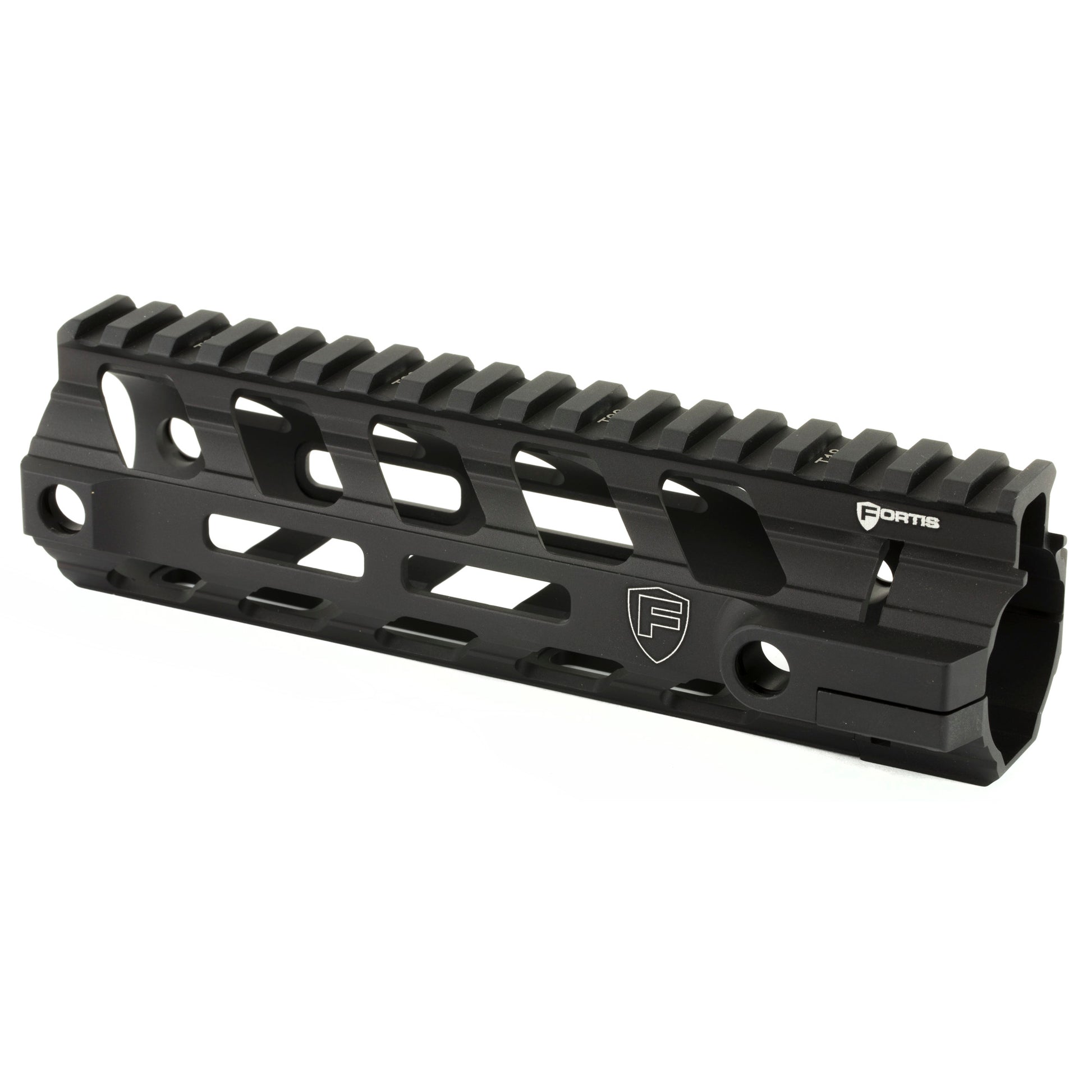 Fortis Manufacturing Rev II Free-Floating AR-15 Handguard with M-LOK Slots, 6.7 inches, Black