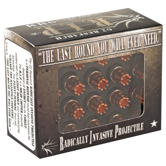 G2 Research G2R RIP 9mm 92-Grain Copper Ammunition * Last Round You*ll Ever Need