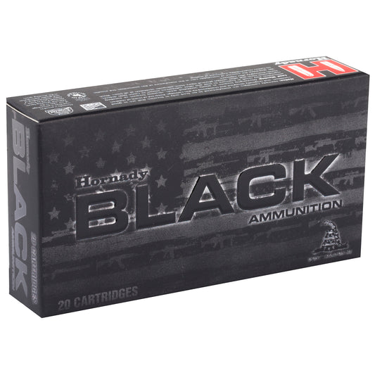 Hornady BLACK .223 Remington 62 Grain FMJ Ammunition - 20 Rounds Per Box