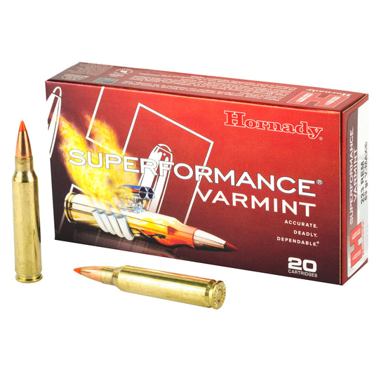 Hornady Superformance Varmint .223 Remington 53-Grain V-Max Ammunition * 20 Rounds Per Box