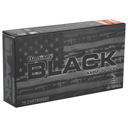 Hornady Black .223 Remington 75 Grain Boat Tail Hollow Point Ammunition - 20 Rounds