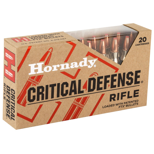 Hornady Critical Defense .223 Remington 55-Grain FlexTip Rifle Ammunition (20 Rounds)