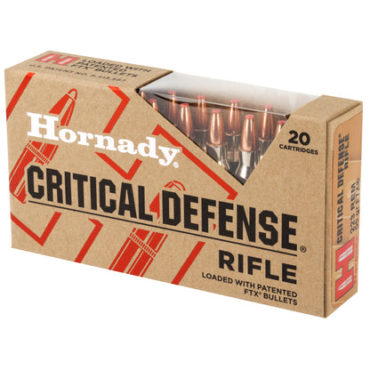 Hornady Critical Defense .223 Remington 55-Grain FlexTip Rifle Ammunition (20 Rounds)