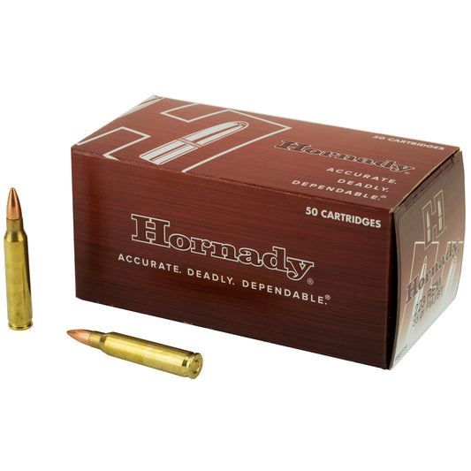 Hornady Custom .223 Remington 55 Grain Full Metal Jacket Ammunition * 50 Rounds