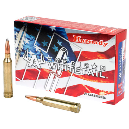 Hornady American Whitetail 7MM Remington 154 Grain InterLock Rifle Ammunition * 20 Rounds Per Box, 200 Per Case
