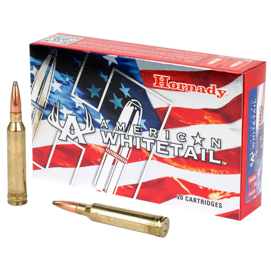 Hornady American Whitetail 7MM Remington 154 Grain InterLock Rifle Ammunition * 20 Rounds Per Box, 200 Per Case