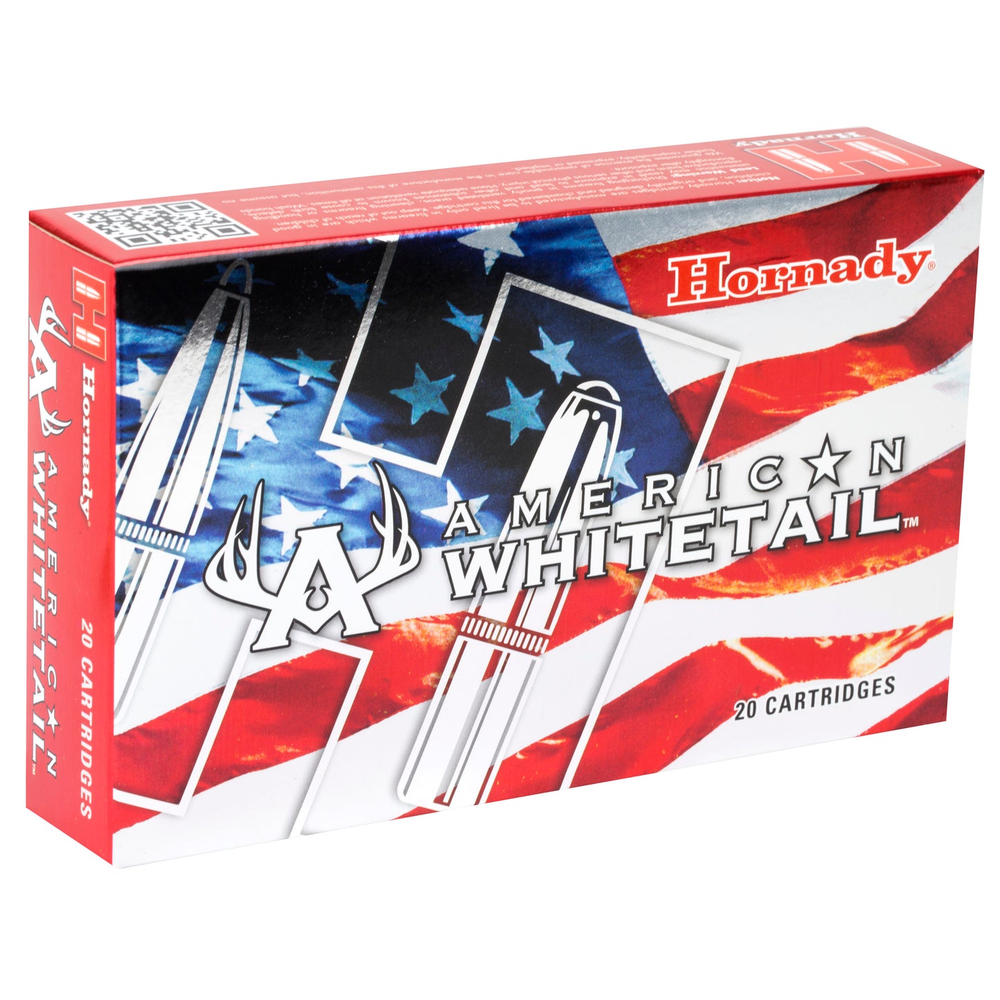 Hornady American Whitetail 7MM Remington 154 Grain InterLock Rifle Ammunition * 20 Rounds Per Box, 200 Per Case