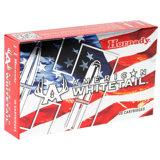 Hornady American Whitetail 7mm Remington Rifle Ammunition - 139 Grain InterLock, 20 Rounds