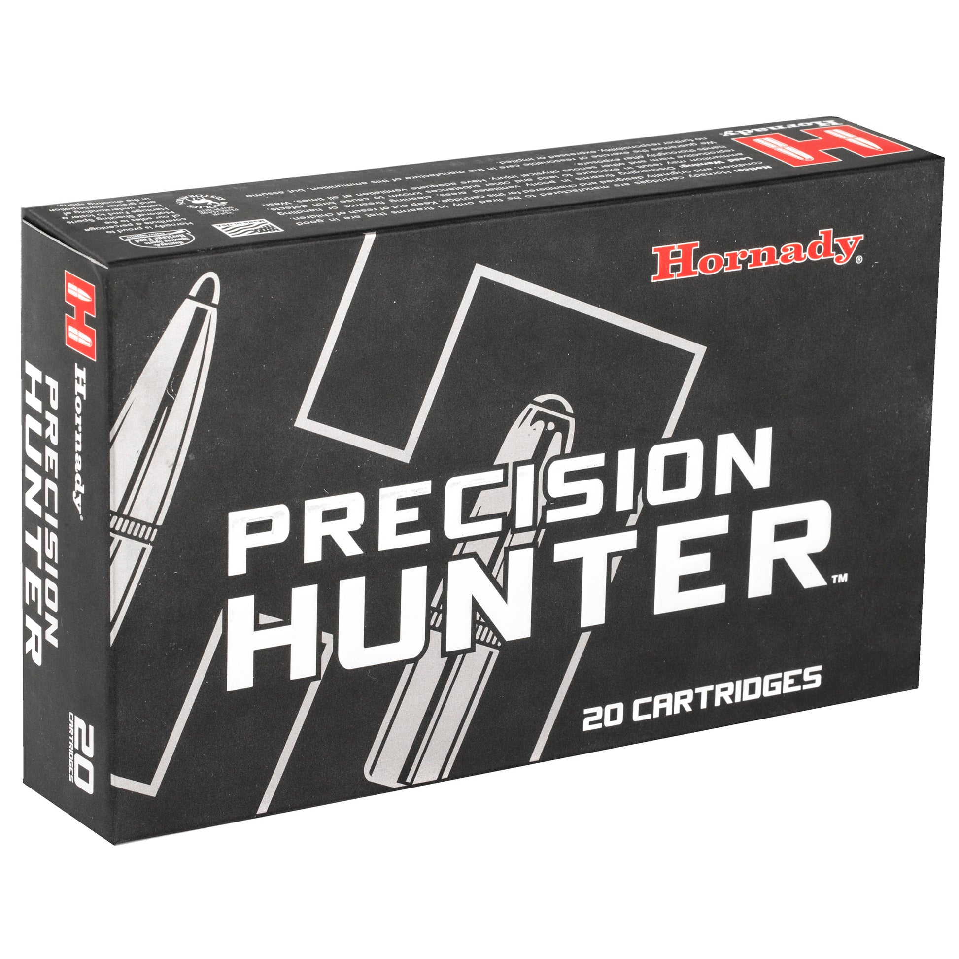Hornady Precision Hunter 28 Nosler ELD-X 162 Grain Bullets * 20 Count Box, 200 Case
