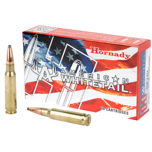 Hornady American Whitetail .308 Winchester 165 Grain InterLock Ammunition - 20 Rounds