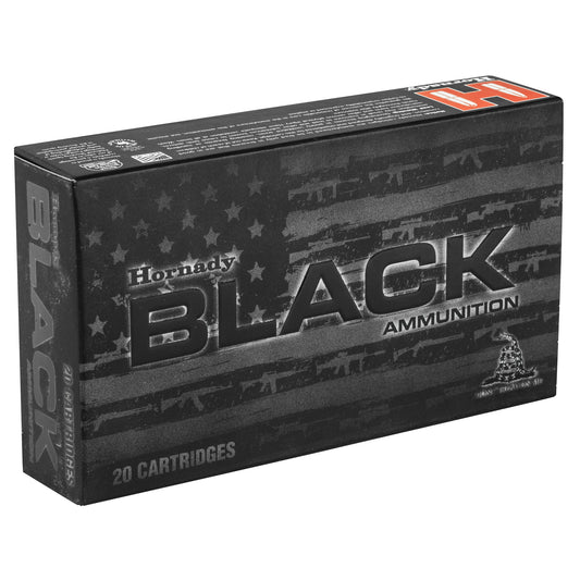 Hornady Black .308 Winchester 155 Grain A-Max Ammunition * 20 Rounds per Box, 200 Rounds per Case