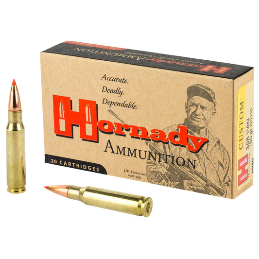 Hornady Custom 308 Winchester 150 Grain SST Ammunition - 20 Rounds Per Box