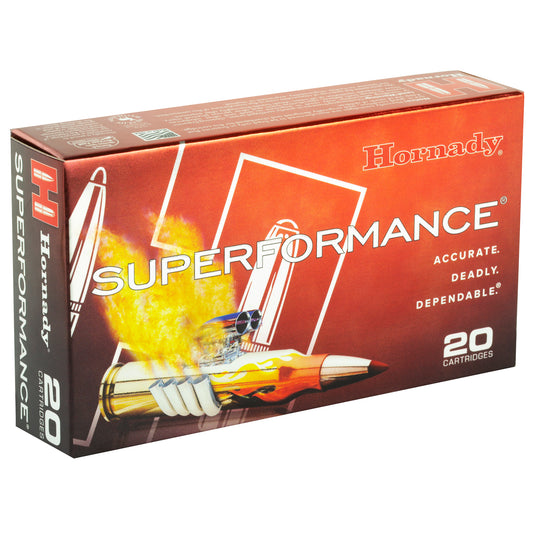 Hornady Superformance SST 165 Grain .308 Winchester Ammunition (20 Rounds / Box, 200 Rounds / Case)