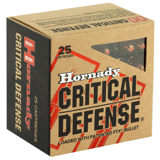 Hornady Critical Defense 30 Carbine 110 Grain FlexTip Ammo - 25 Rounds Per Box