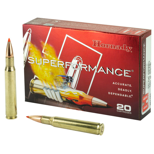 Hornady Superformance 30-06 Springfield 165 Grain SST Ammunition (20 Rounds)