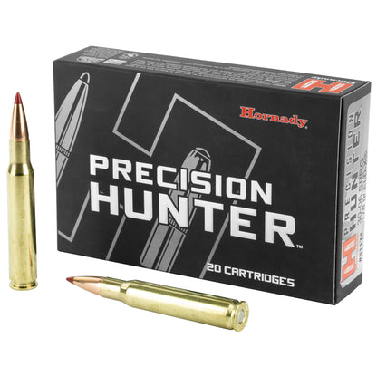 Hornady Precision Hunter 30-06 Springfield 178 Grain ELD-X Ammunition * Match-Accurate Hunting Loads