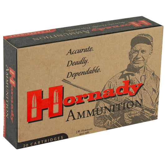 Hornady Custom 30-40 Krag 180-Grain Soft Point Ammunition, 20 Rounds per Box