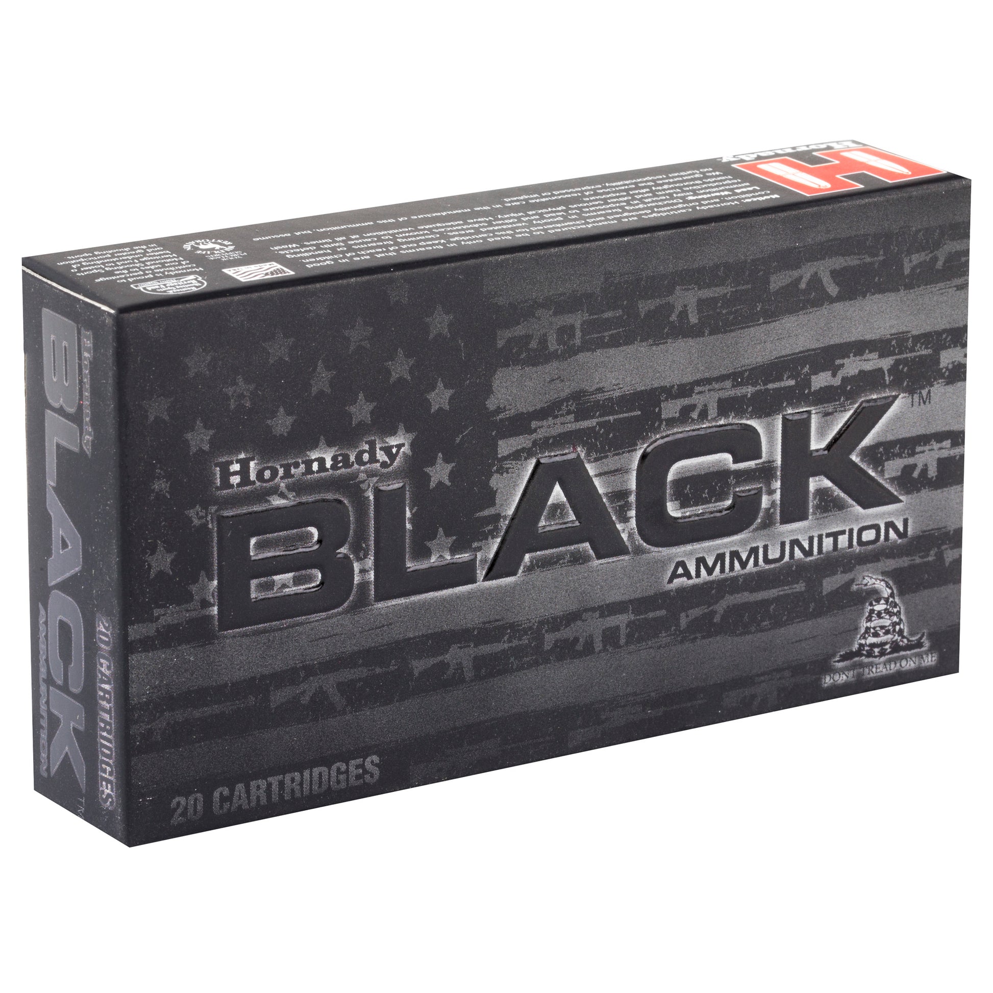 Hornady Black 556 NATO 62 Grain FMJ Ammunition * Reliable Performance for Your Favorite Guns