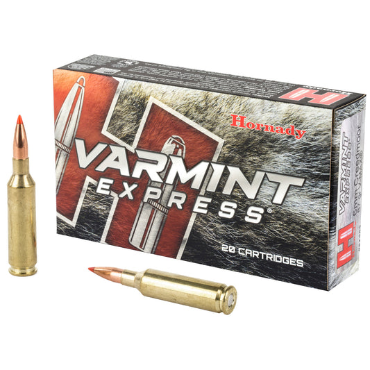 Hornady Varmint Express 6mm Creedmoor 87 Grain V-Max Ammunition - Pack of 20
