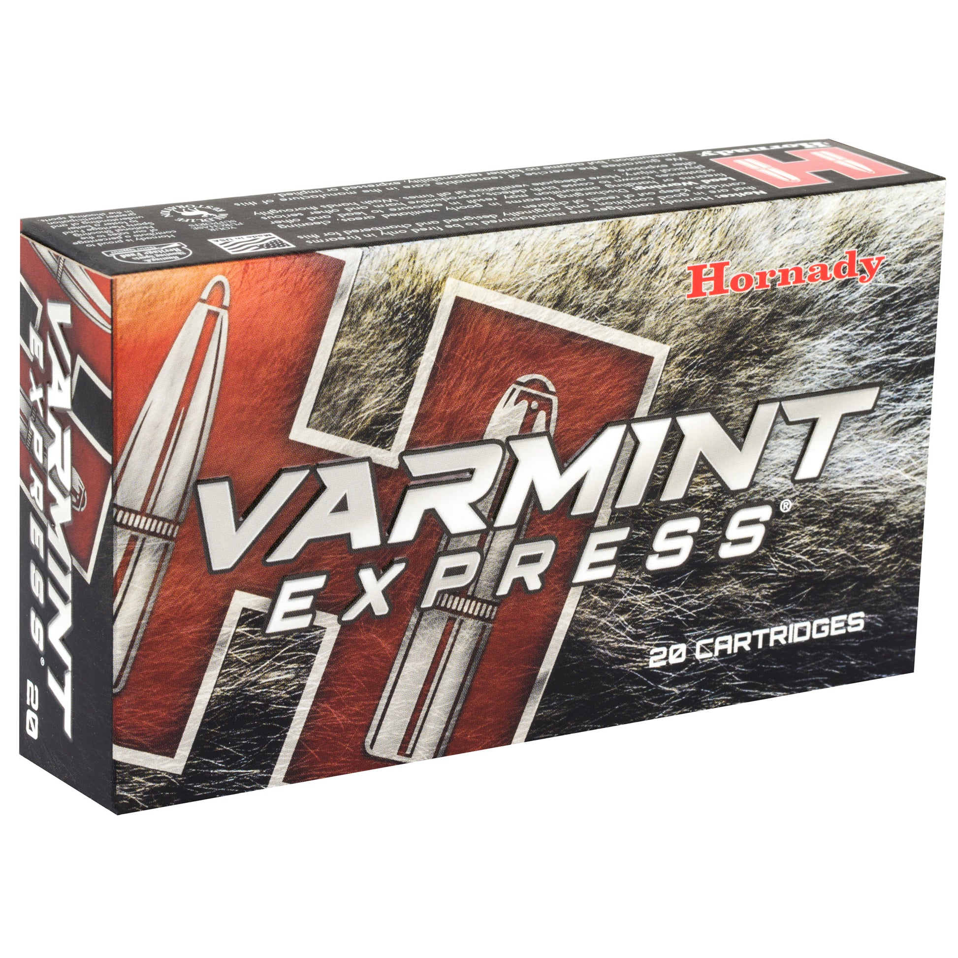 Hornady Varmint Express 6mm Creedmoor 87 Grain V-Max Ammunition - Pack of 20