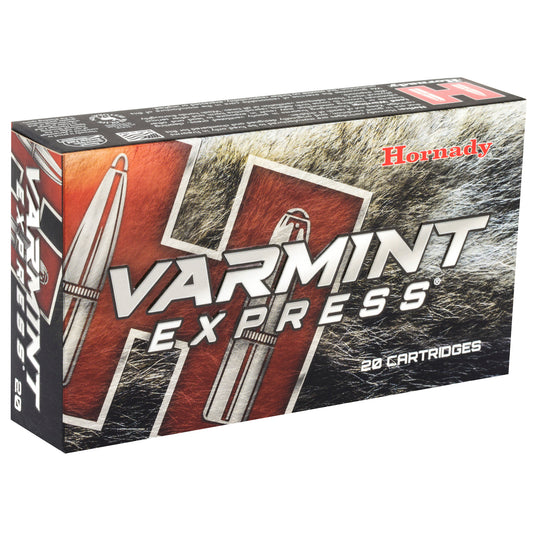 Hornady Varmint Express 6mm Creedmoor 87 Grain V-Max Ammunition - Pack of 20