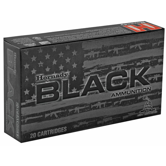 Hornady Black 6mm Creedmoor 105-Grain Boat Tail Hollow Point Bullets (20-Pack)