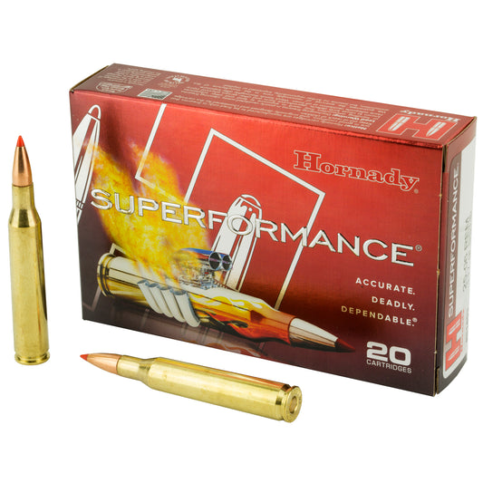 Hornady Superformance 25-06 Remington 117 Grain SST Bullets * High-Performance Hunting Ammunition