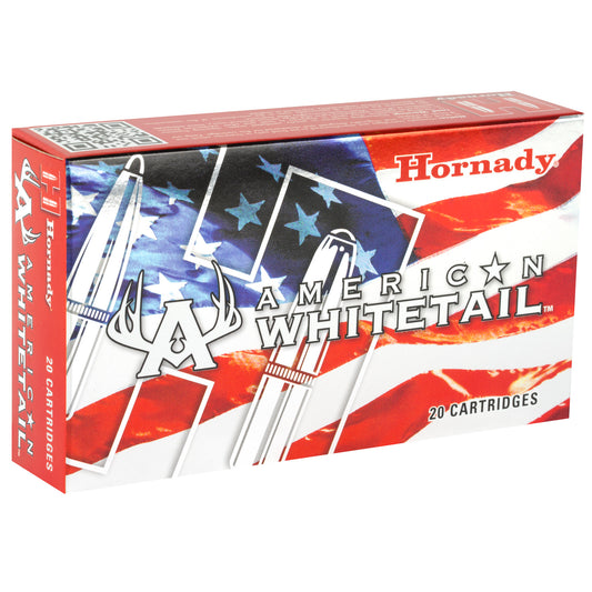 Hornady American Whitetail 6.5 Creedmoor 129 Grain InterLock Centerfire Rifle Ammunition - 20 Rounds