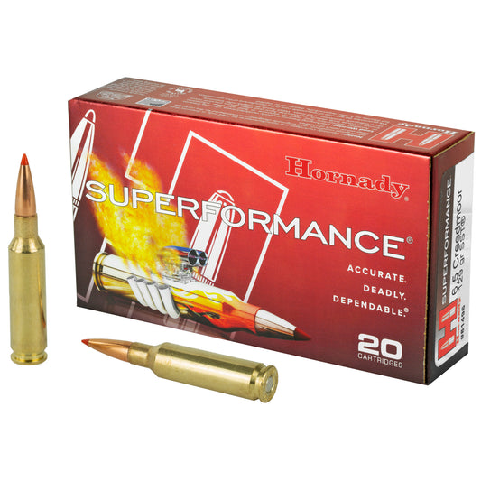 Hornady Superformance 6.5 Creedmoor 129-Grain SST Bullets (20 Rounds per Box)