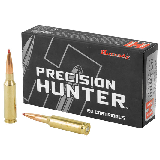 Hornady Precision Hunter 6.5 Creedmoor ELD-X 143 Grain Factory Loaded Ammunition (20 Rounds per Box)
