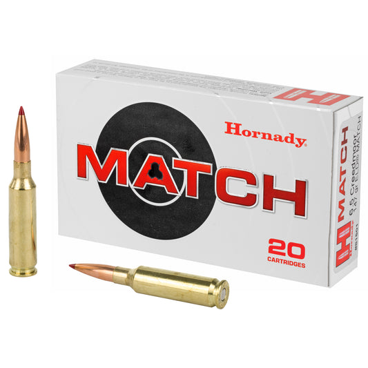 Hornady 6.5 Creedmoor ELD Match 147-Grain Rifle Ammunition (20 Rounds per Box, 200 per Case)