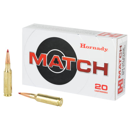 Hornady 224 Valkyrie ELD Match 88 Grain Rifle Ammunition * Precision Accuracy for Long-Range Shooting