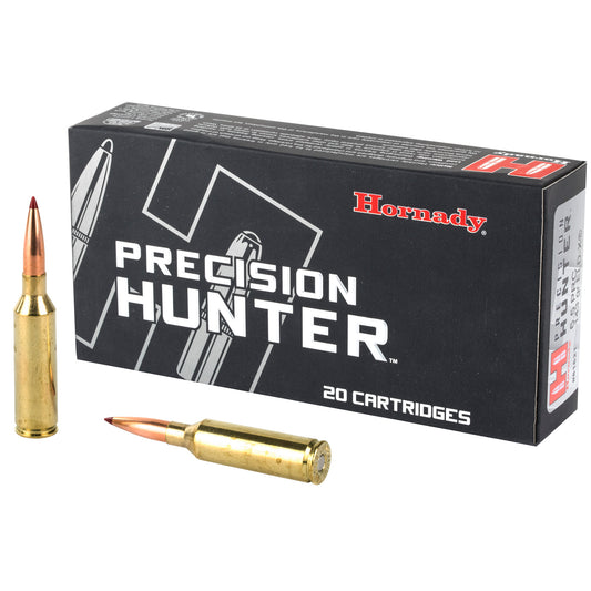 Hornady Precision Hunter 6.5 PRC 143-Grain ELD-X Match-Grade Rifle Ammunition - 20 Rounds Per Box