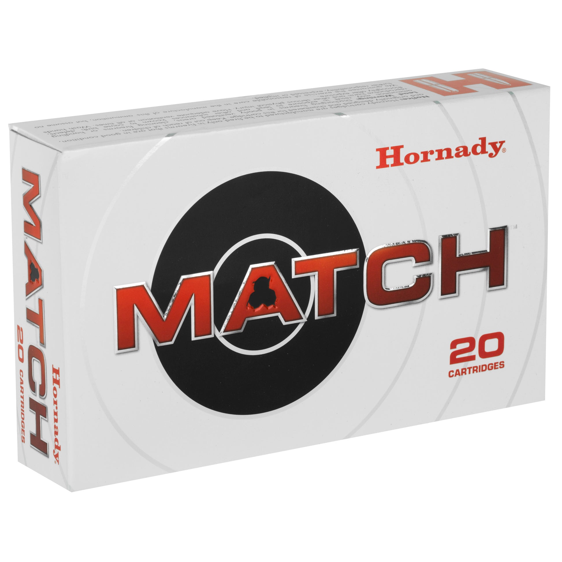 Hornady 300 Winchester Magnum ELD Match 178-Grain Rifle Ammunition - Pack of 20