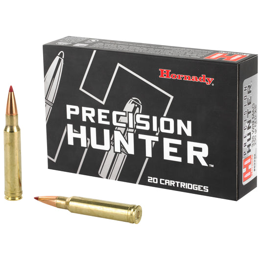 Hornady Precision Hunter 338 Winchester 230 Grain ELD-X Match-Accurate Hunting Ammunition - 20 Rounds per Box